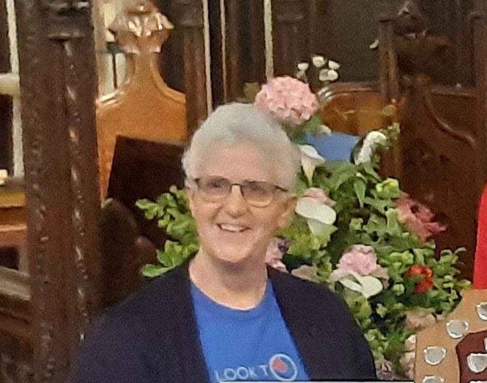 A picture of Barbara, new Licensed Lay Minister for the Otter Vale Mission Community